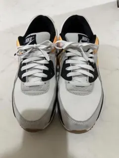 Nike Air Max 90 ホワイト/オレンジ/ブラック　美品