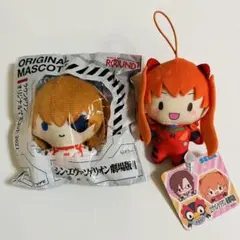 非売品 マスコット ぬいぐるみ キーホルダー アスカ プラグスーツ