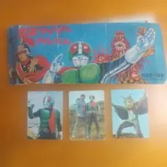 仮面ライダー アルバム カルビー製菓 カードセット 大量 まとめ売り