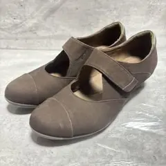 【極美品】asics pedala メリージェーン スエード 23.5cm