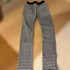 ギンガムチェック ロングパンツ 140