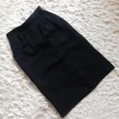 ウール100％ 『東京ブラウス』 (W60) バックボタンタイトスカート 起毛