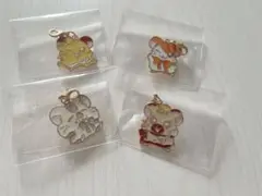 ハム太郎　セリア　メタルチャーム　4点セット