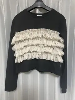 しまむらフリルビスチェ風トップス