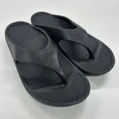 未使用 TELIC リカバリーサンダル FLIP FLOP ブラック Mのサムネイル
