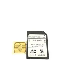 DENSO TEN 純正 地図SDカード 8GB カーナビのサムネイル