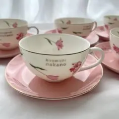 hiromichi nakano ティーカップ ソーサー 5個 ナカノヒロミチ