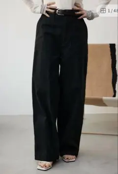AZULby moussy ワイドパンツ　新品