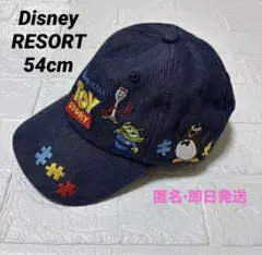 美品　ディズニーリゾート　トイストーリー デニムキャップ 54cm 刺繍　即日のサムネイル