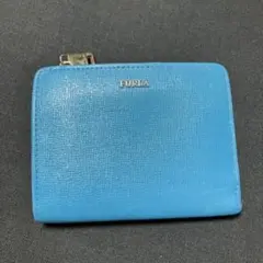 FURLA 二つ折り財布 ライトブルーのサムネイル