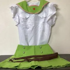 がっこうぐらし！コスプレ衣装一式ウィッグつき Amazon | 恵飛須沢胡桃 コスプレ衣装 フルセット 小物全セット