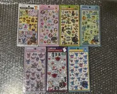 ディズニー 第2弾 ボンボンドロップシール 7枚セット