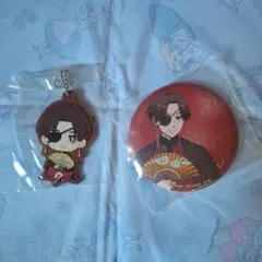 一番くじWIND BREAKER 蘇芳隼飛 缶バッジとラバーキーホルダー２点