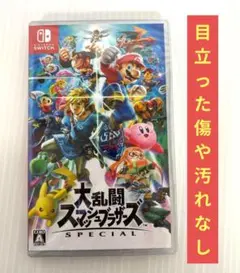 Switch 大乱闘スマッシュブラザーズ SPECIAL ケース付き