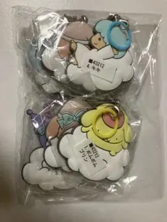 サンリオキャラクター めじるしラバーチャーム全6種類セット