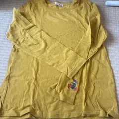 TITICACA イエロー 長袖Tシャツ M カジュアル エスニックのサムネイル