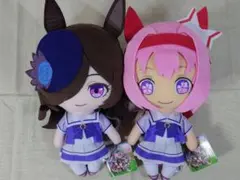 ウマ娘 プリティーダービー 巨大ぬいぐるみ ハルウララ ライスシャワー 全2種