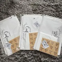 コンフェッティコーンセット ホワイト