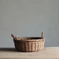 古道具 あけびの一本手バスケット - メルカリ