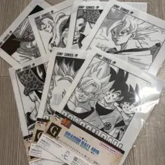 ドラゴンボール 一番くじ 40周年 其之二 G賞 クリアファイル 7種セット