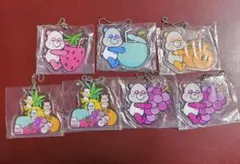 5種7点セット AAA（トリプル・エー）「え〜パンダ」アクリルチャーム 一番くじ