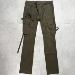 THE TWELVE オリーブグリーン カーゴパンツ Y2K 平成 ミリタリー