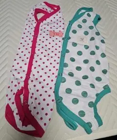 犬服 XL ドット柄 ピンク グリーン 2枚セット 小型犬 中型犬