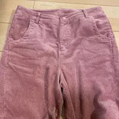 ☆美品ピンク コーデュロイ パンツ　L