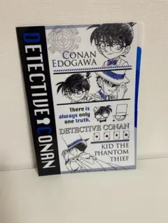 【名探偵コナン】怪盗キッド 江戸川コナン クリアファイル