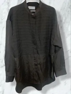 シアーチェックレイヤードシャツ HARE
