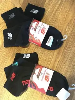 新品！New Balance ソックス 6足セットのサムネイル