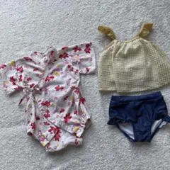 甚平♡水着(未使用)♡70-80