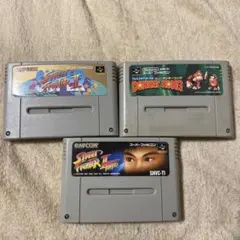 スーパーファミコン ドンキーコング ストリートファイターⅡ スーパー、ターボ