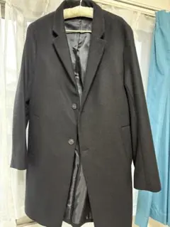 ZARA ブラック チェスターコート M