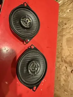 カロッツェリア　10cm スピーカー　片側は極小の音しか鳴りません