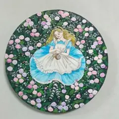 夜の散歩　絵画　アクリル画　アクリル絵画　イラスト　キャンバス　満月 夜の散歩 絵画 アクリル画 アクリル絵画 イラスト キャンバス 満月