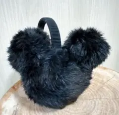 東京ディズニーリゾート イヤーマフ 黒　ミッキー