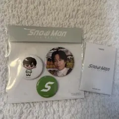 Snow Man　ポップアップ 缶バッチ　フォトカ 台湾　台北　阿部亮平