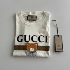 【新品未使用・箱、タグ、紙袋付き】GUCCI Tシャツ　レディース　ブラック 新品未使用・箱、タグ、紙袋付き】GUCCI Tシャツ レディース