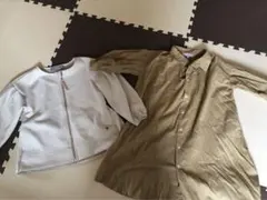 シャツワンピース上着2点です