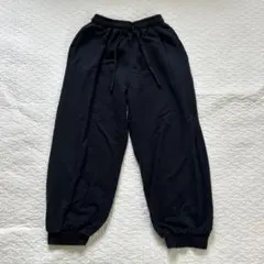 ★11/12限定価格★デビロック　ワイドジョガー スウェットパンツ　ブラック　黒