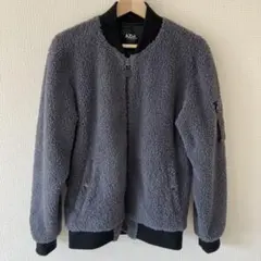 AZUL アズール フリースボンバージャケット グレー　ジャケット
