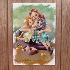 ワンピース ウエハースカード ナミ&ノジコ&ベルメール our memories