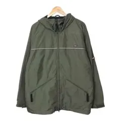 AIRBORN ナイロンジャケット　スノーウェア　ビッグサイズ　アースカラー　L