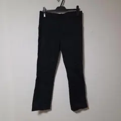 ユニクロ　UNIQLO　ストレッチパンツ　Lサイズ　黒　ブラック　BLACK