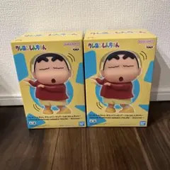 クレヨンしんちゃん ギミックフィギュア くねくねしんちゃん　2点セット