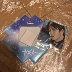 TXT ビジュアルスクエアフォトシール ケースSoobin キーホルダー