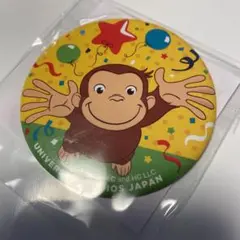 【USJ限定！】おさるのジョージ　缶バッジ
