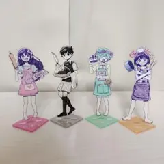 OMORI コラボカフェ ヒロ アクリルスタンド - メルカリ
