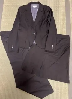 P.S. F A ダークグレー スーツ・フォーマル 3点セット 11号